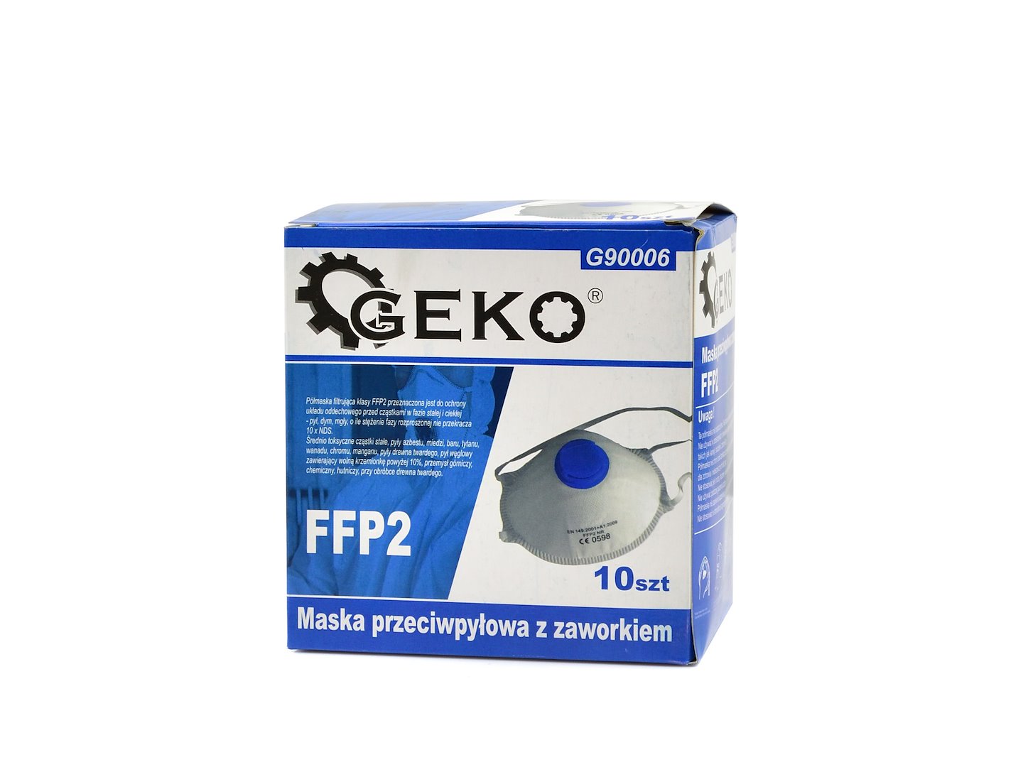 FFP2 Valved Dust Mask – Pack of 10
