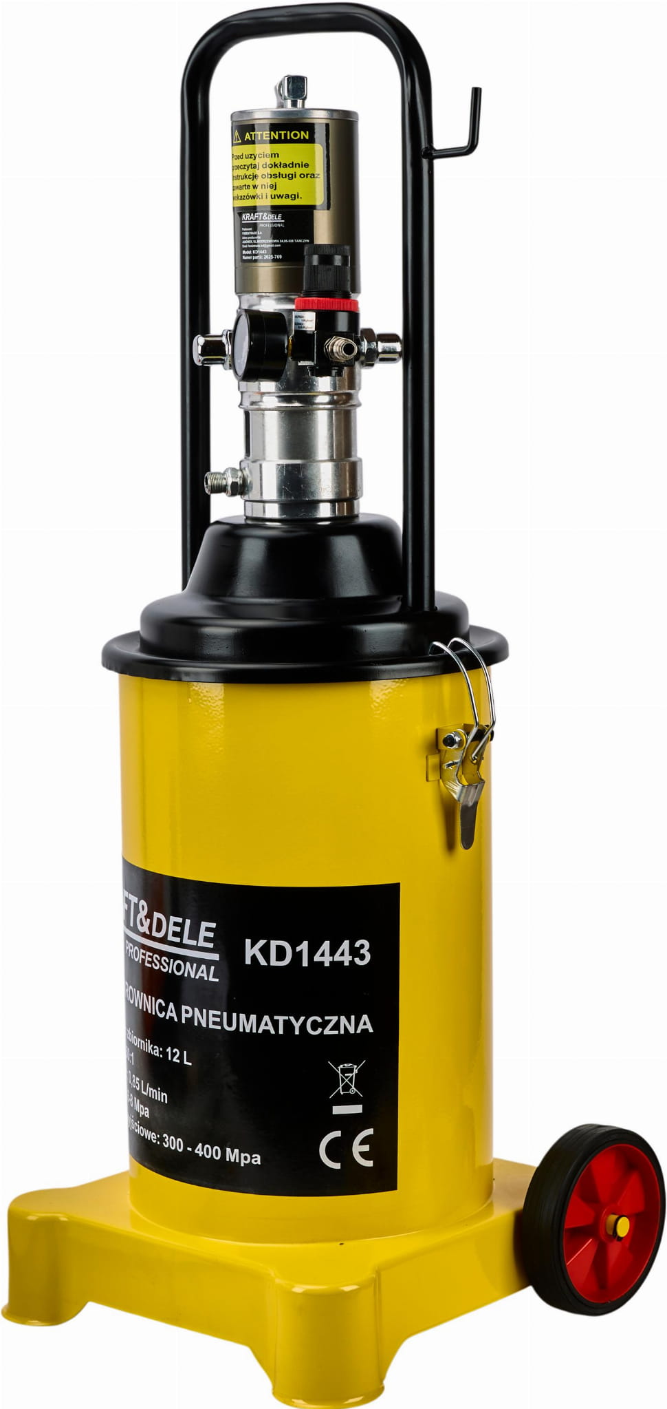 Automaatne pneumaatiline määrdepump 12 l KD1443 (D3)