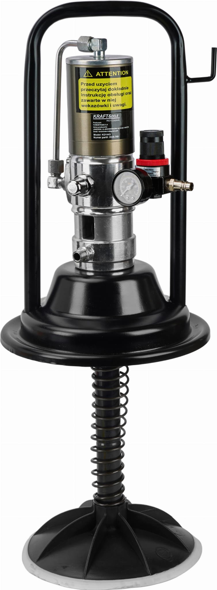 Automaatne pneumaatiline määrdepump 12 l KD1443 (D3)