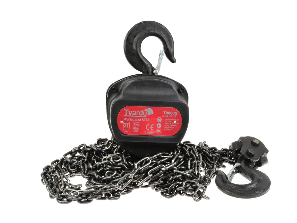 Steel Chain Hoist 2Tx3m TVARDY
