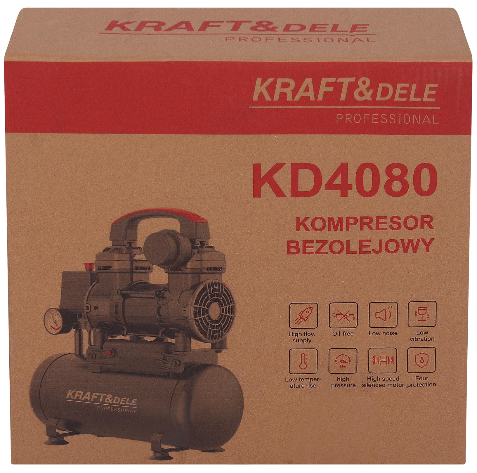 Õlivaba kompressor 9L 850W KD4080