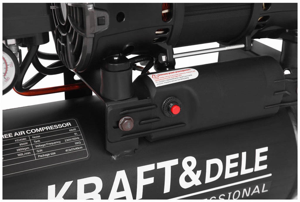 Õlivaba kompressor 9L 850W KD4080