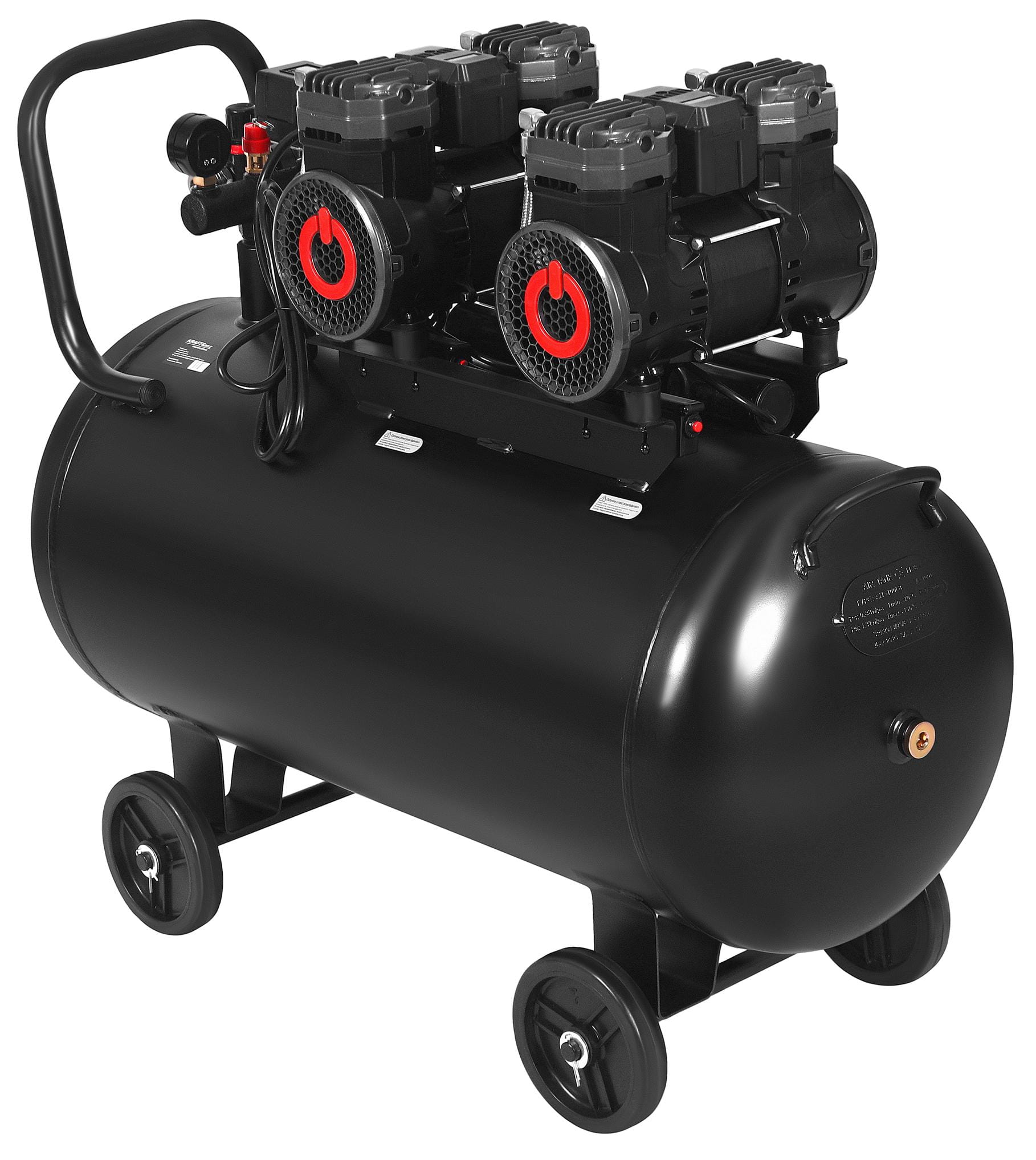 Õlivaba kompressor 100L 2x2200W KD4083