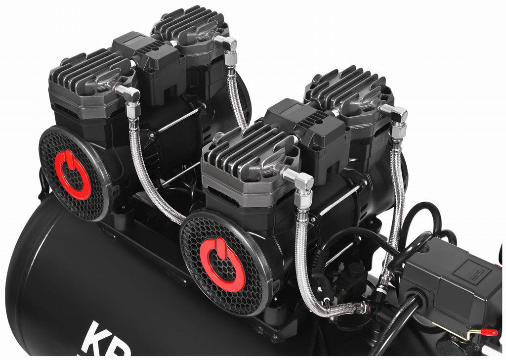 Õlivaba kompressor 100L 2x2200W KD4083
