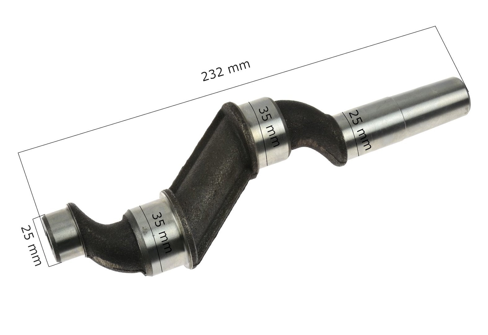 Crankshaft for 100L Compressor (G80303), no.33