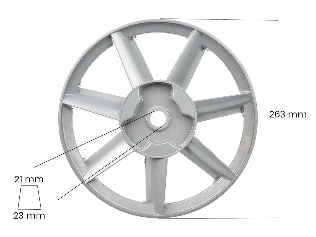 Belt pulley for 100L compressor