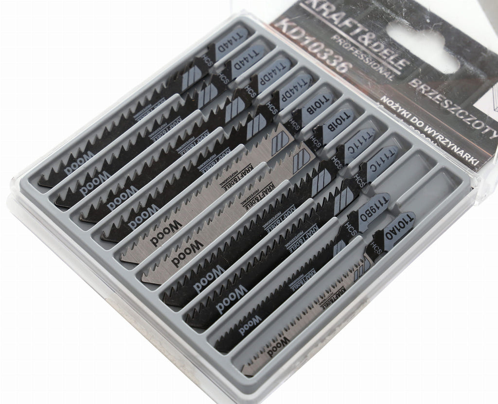Jigsaw blade set 10 pcs. KD10336