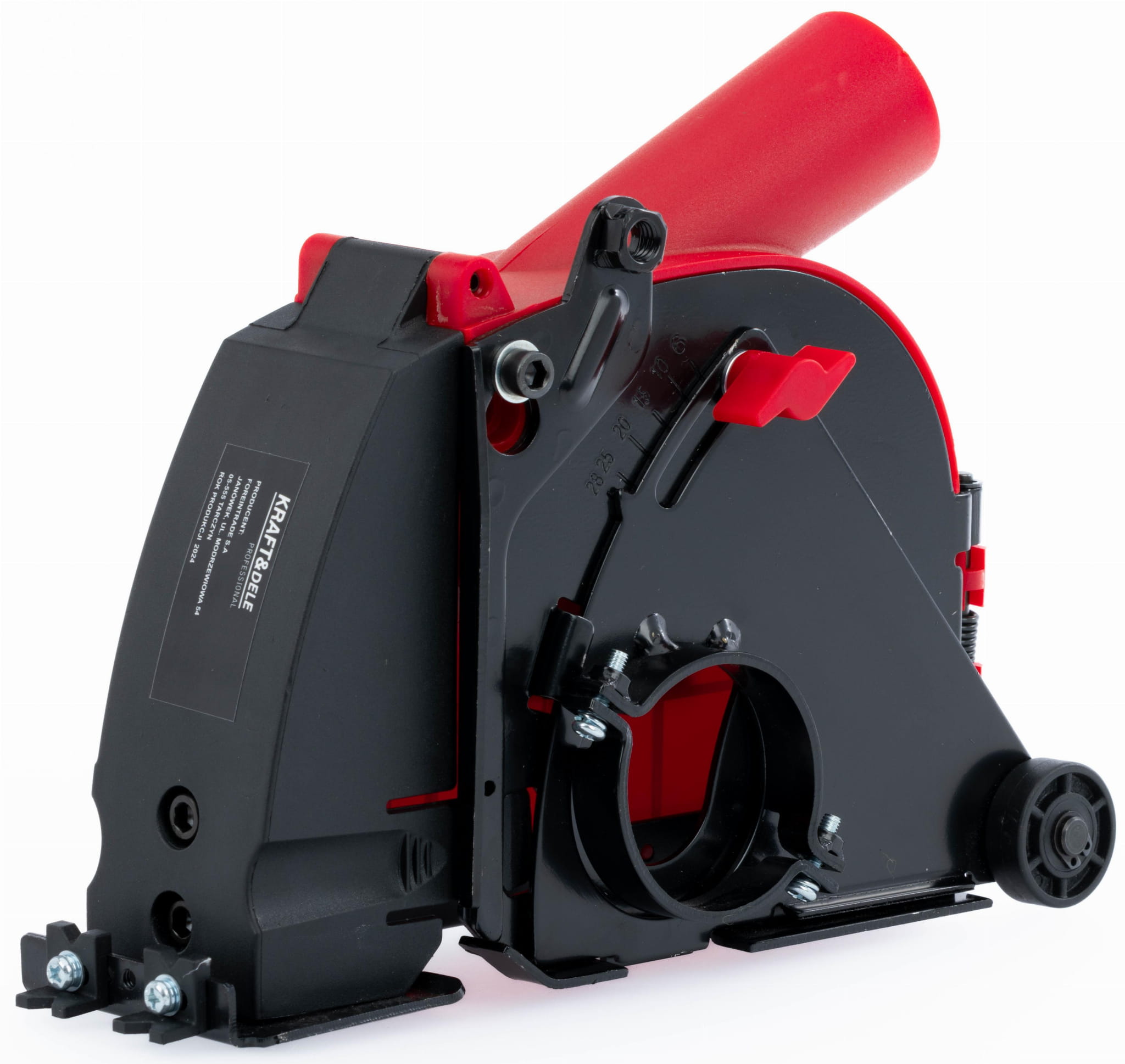 Dust cover with suction function for 115/125mm wall chaser grinder KD1977 (C15)