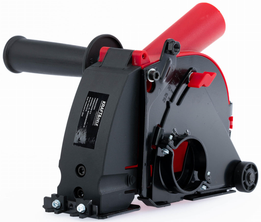 Dust cover with suction function for 115/125mm wall chaser grinder KD1977 (C15)