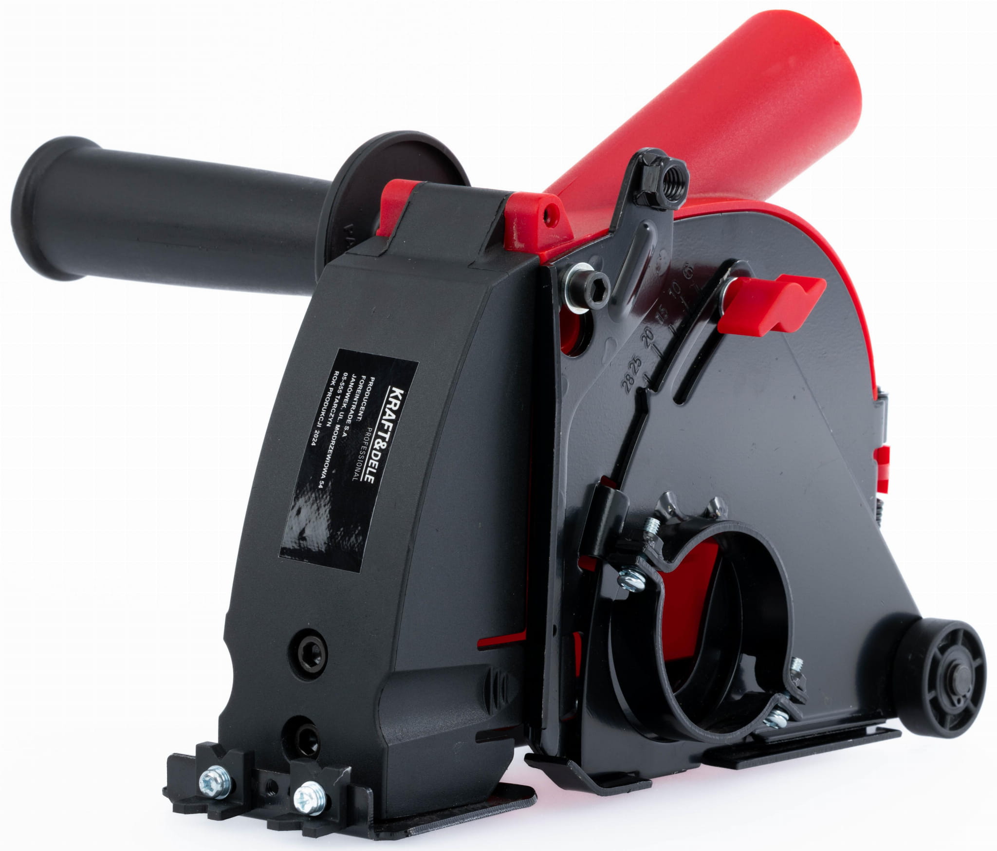 Dust cover with suction function for 115/125mm wall chaser grinder KD1977 (C15)