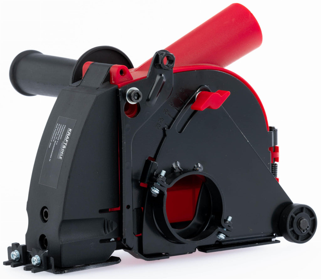 Dust cover with suction function for 115/125mm wall chaser grinder KD1977 (C15)