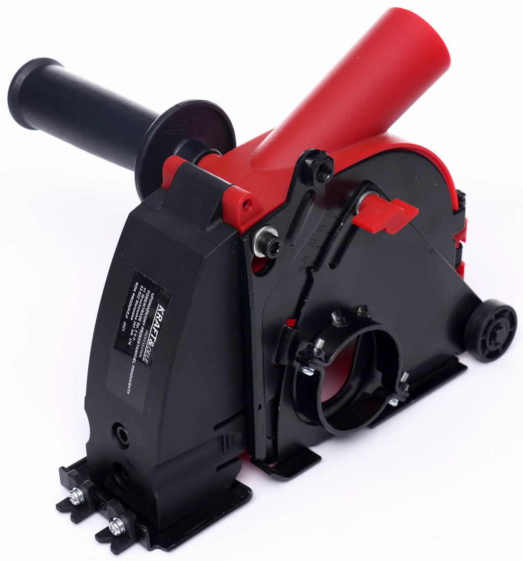 Dust cover with suction function for 115/125mm wall chaser grinder KD1977 (C15)