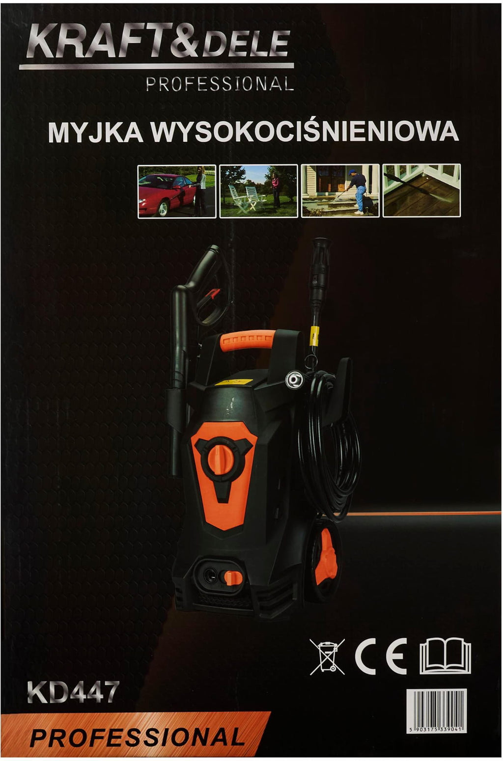Pressure washer 2000W 200Bar KD447 (C44)
