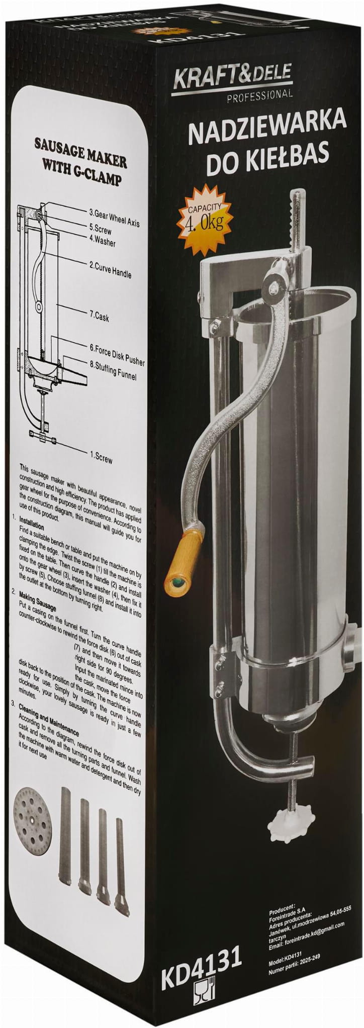 VORSTITÄIDIS 4KG KD4131