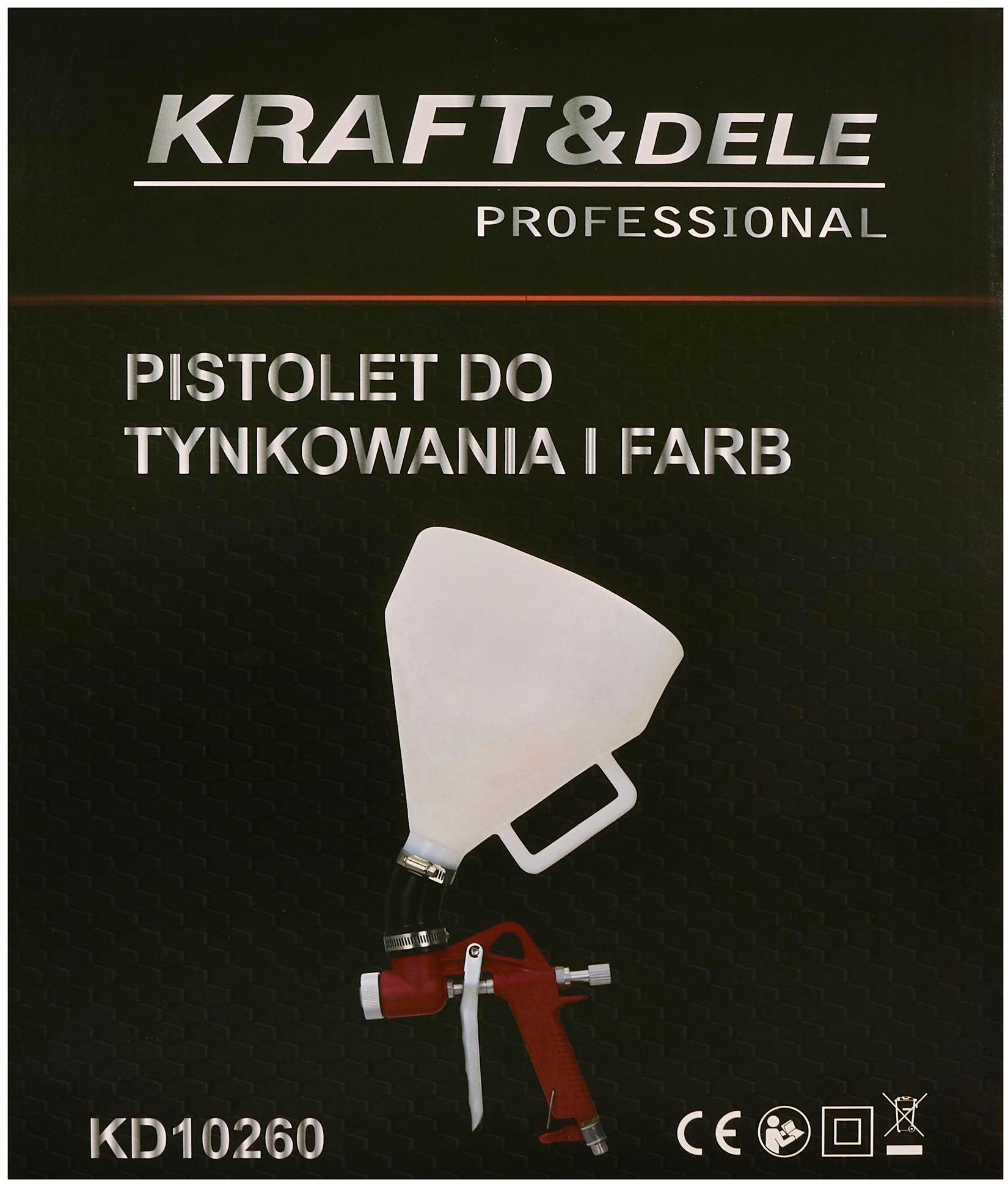 Plastering gun 7.5L 1/4" KD10260 (E7)