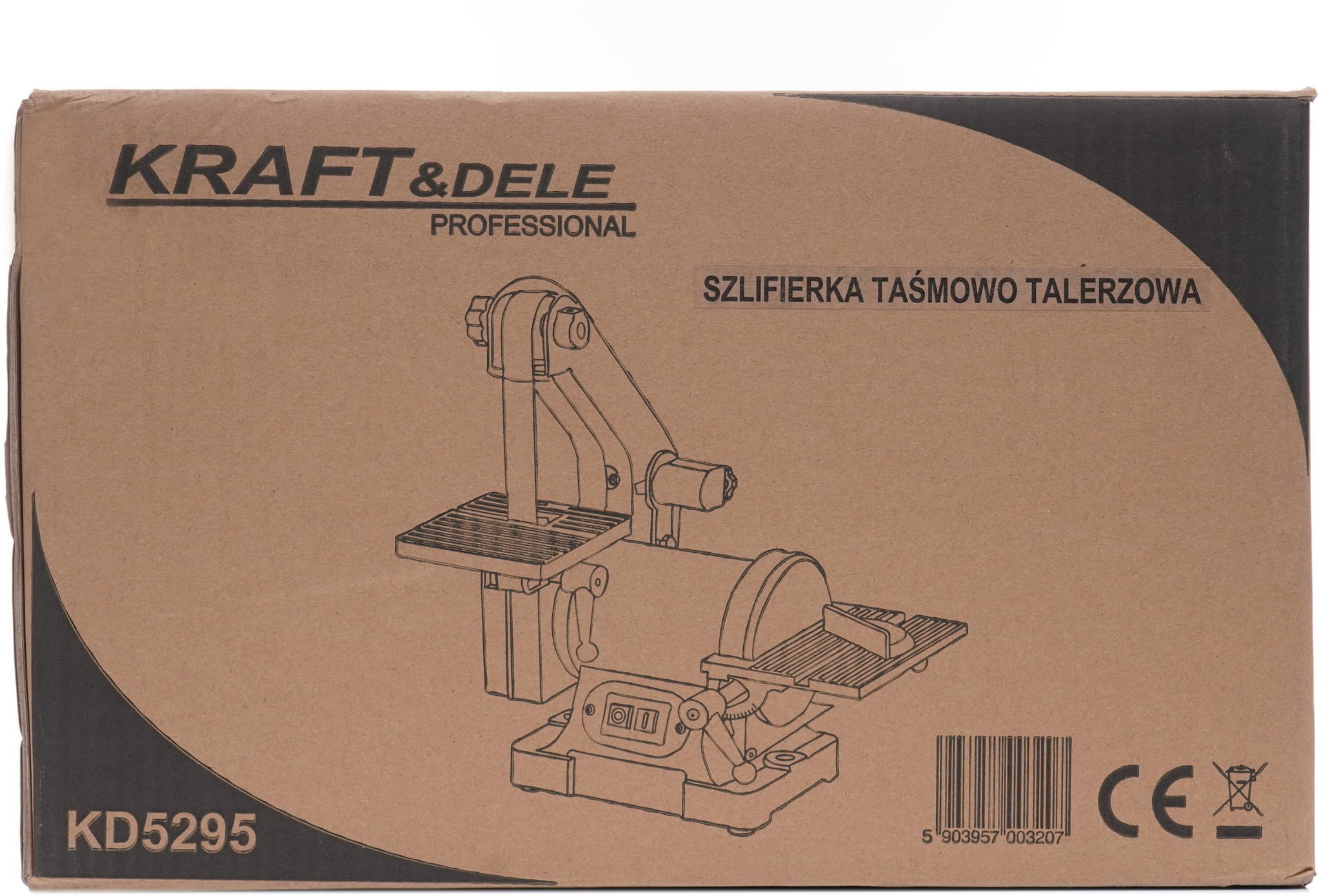 DISC AND BELT GRINDER 600W 2950 rpm KD5295 (C6)