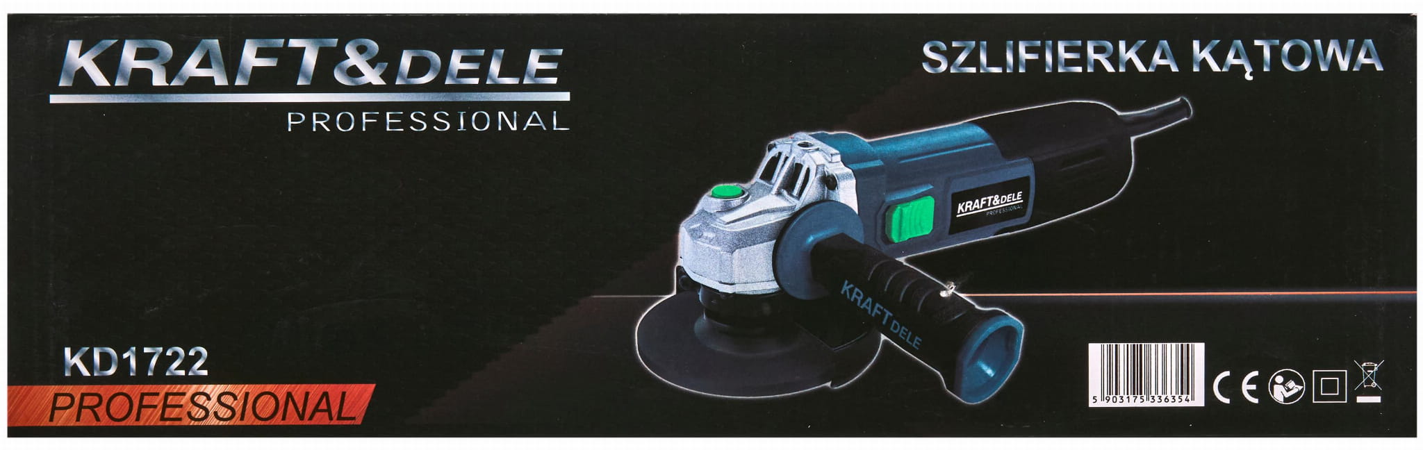 ANGLE GRINDER 1600W KD1722