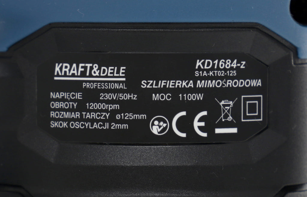 ORBITAL SANDER 1100W KD1684-Z (A36)