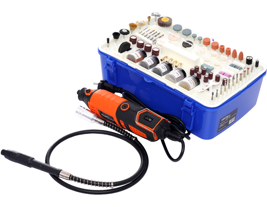 Mini lihvmasin 270W + 218 tk tarvikuid KD10751