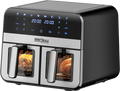AIR FRYER 9L 2500W TWO CHAMBERS 4.5L + LCD KD4179