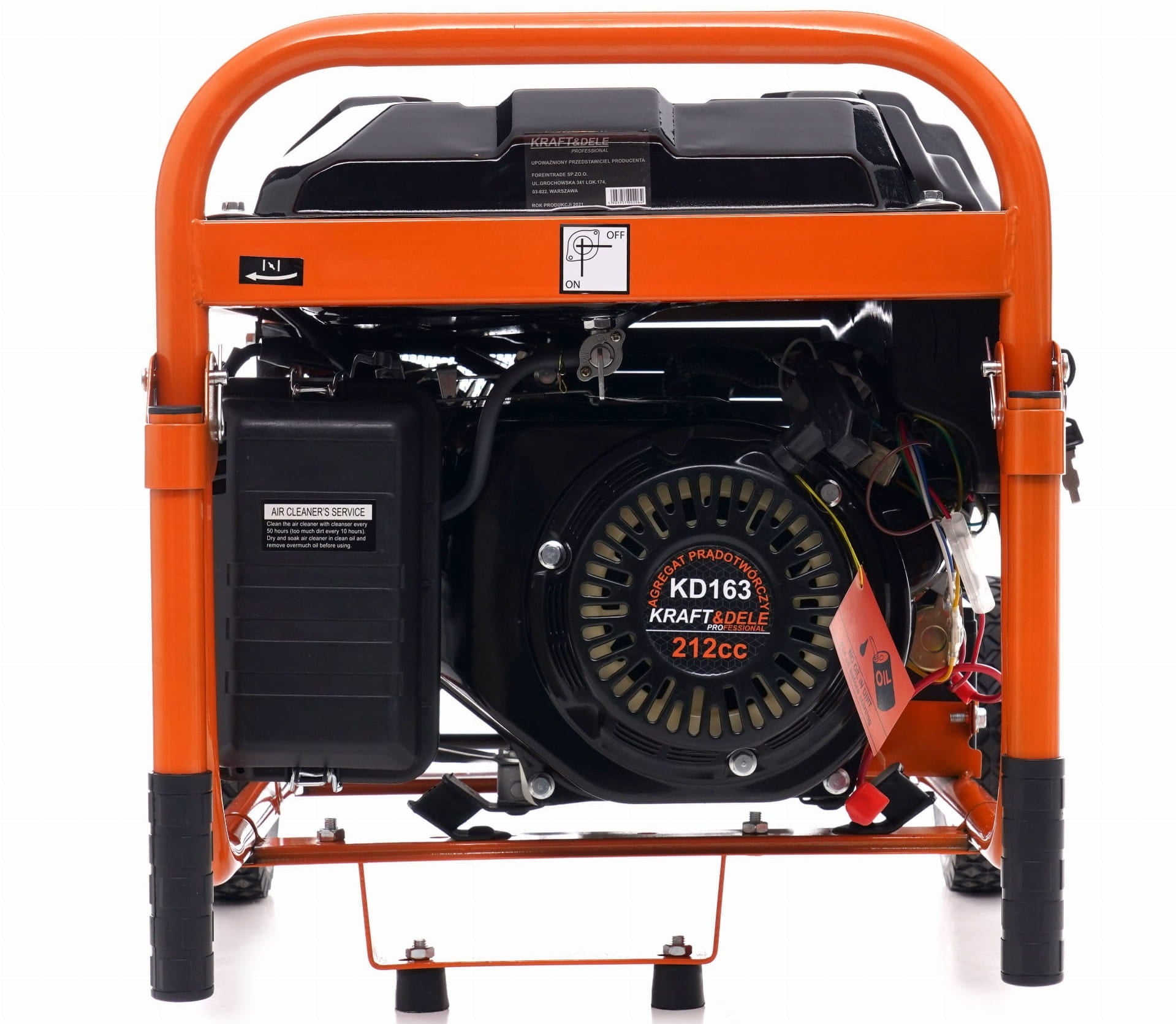3500W Generator 12/230V/380V KD163