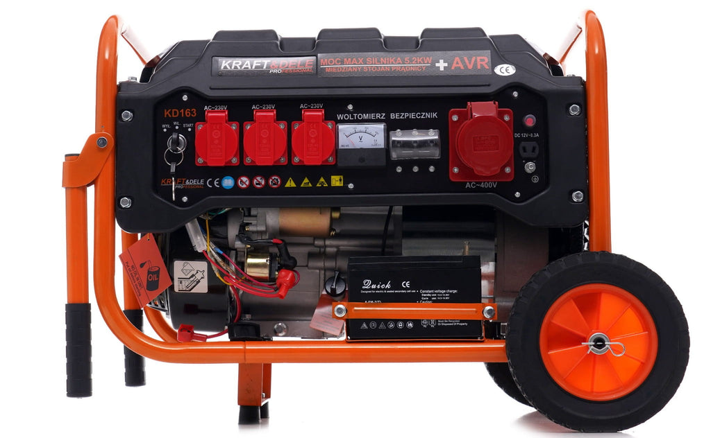 3500W Generator 12/230V/380V KD163