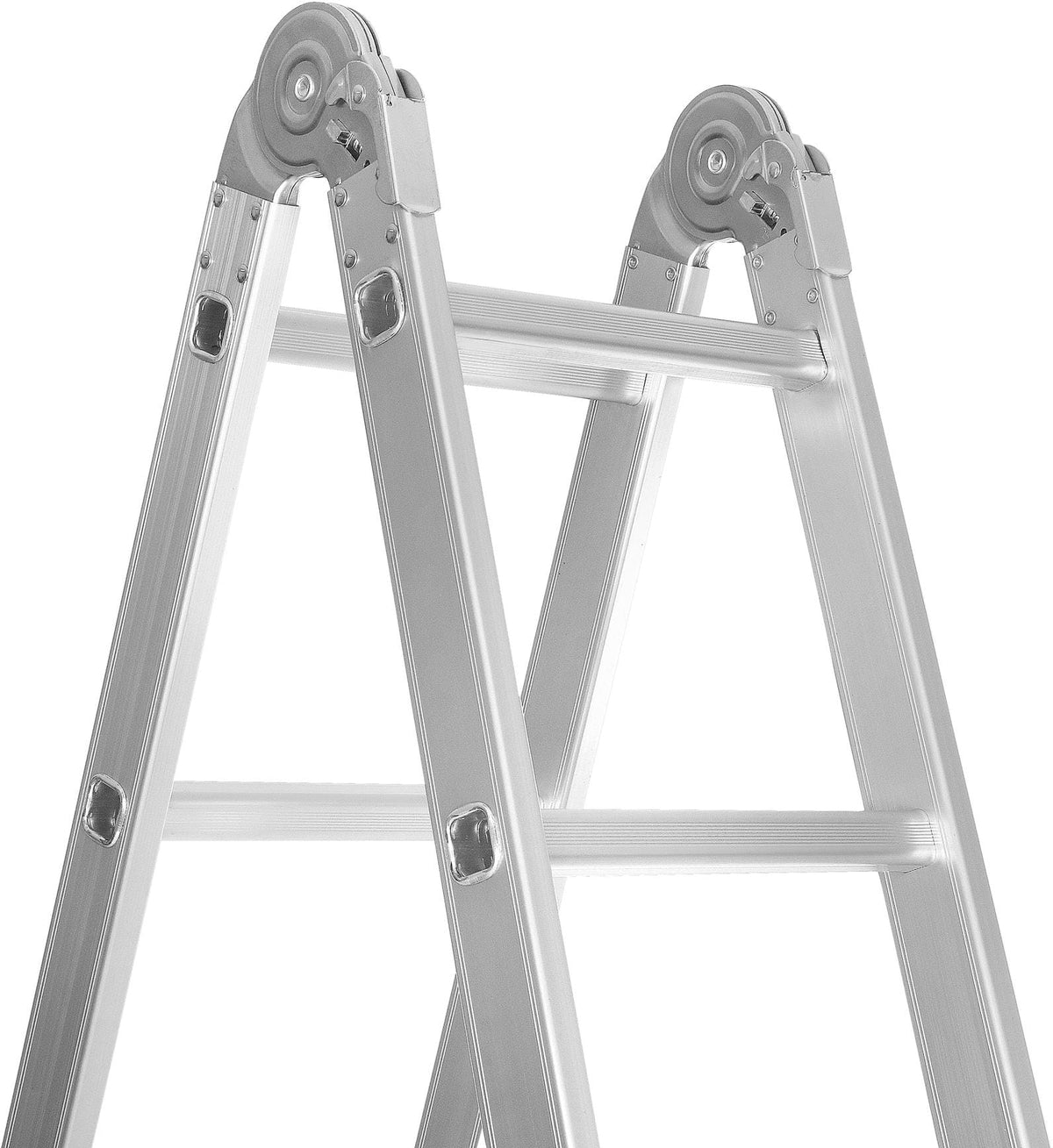 KRAFT&DELE alumiiniumist multifunktsionaalne liigendredel platvormiga 4 × 4, 460 cm KD4071
