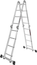 KRAFT&DELE alumiiniumist multifunktsionaalne liigendredel platvormiga 4 × 4, 460 cm KD4071