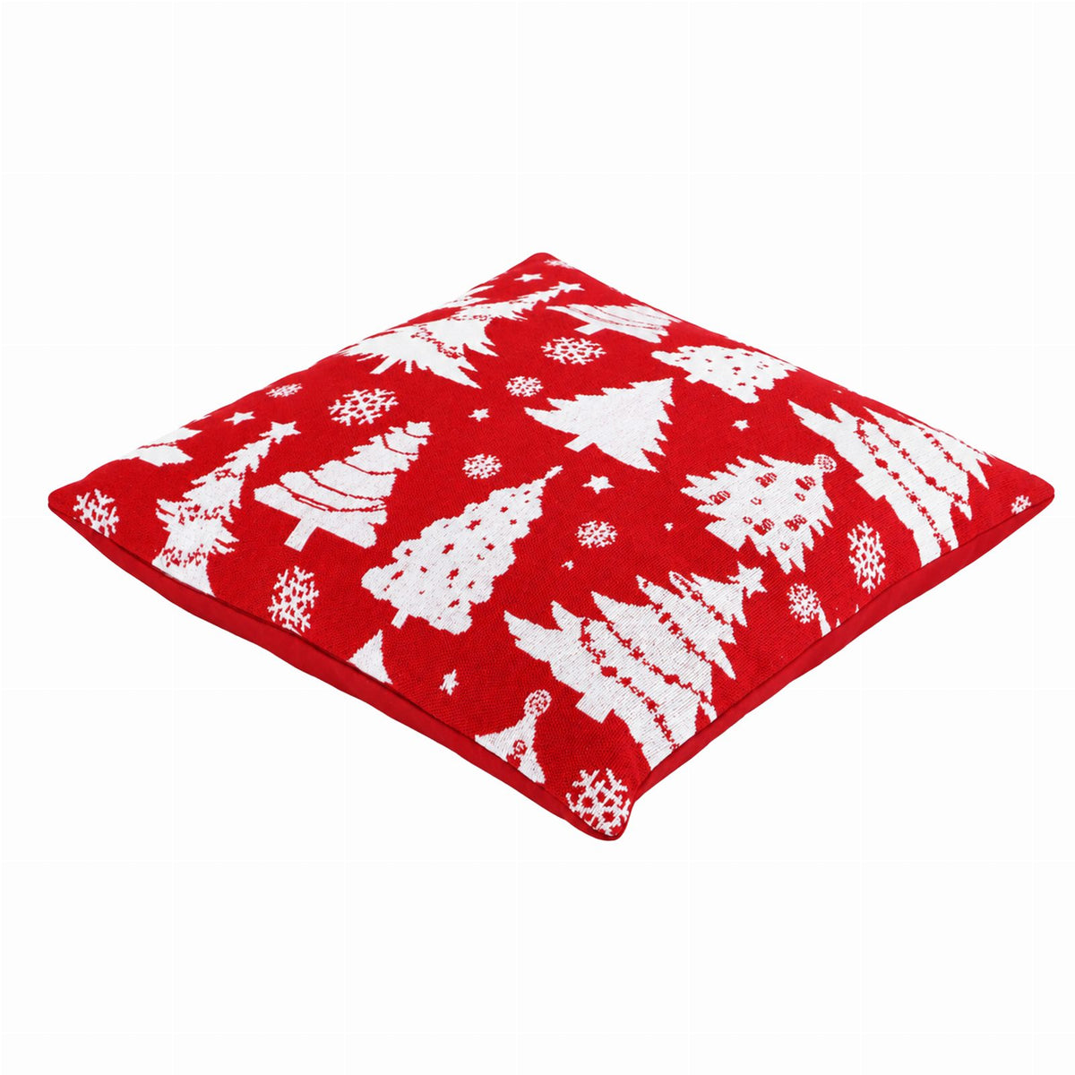 Jõulupuude kujundusega dekoratiivne padjakate 44 × 44 cm RC-K-2680