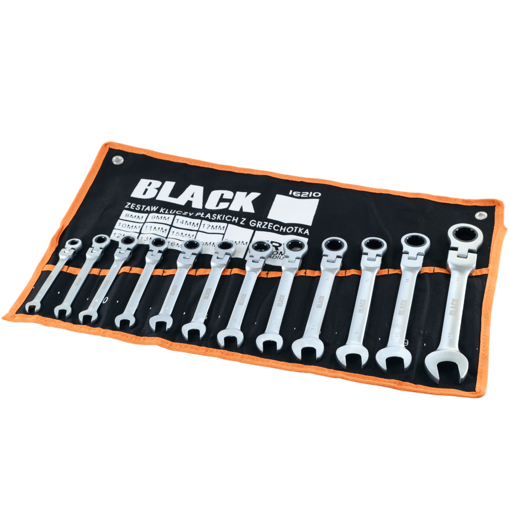 BLACKTOOLS põrk-kombivõtmete komplekt 8–22 mm, 12 tk 16210