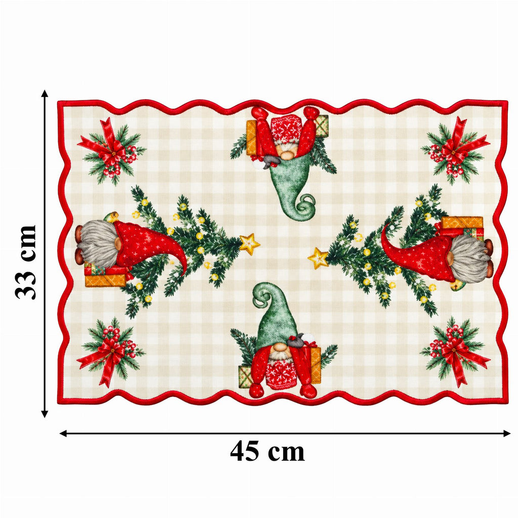 Jõuluteemaline laualinik-salvrätik 33 × 45 cm RC-K-2686
