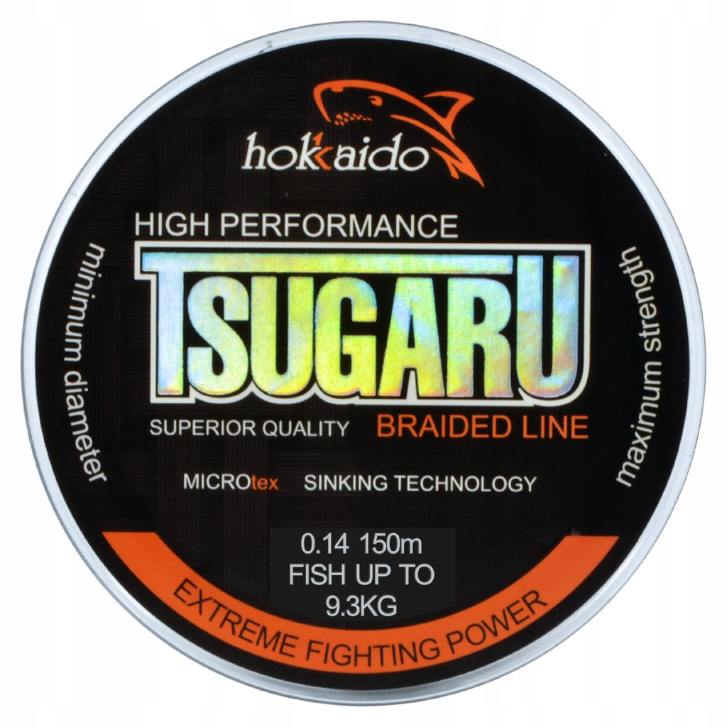 TSUGARU BRAID 0.14mm 150m 9.3kg Micro Tex