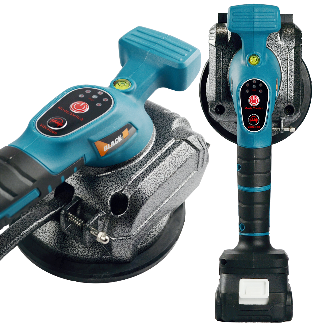 Vibreeriv iminapp plaatide tasandamiseks, vibratsiooniseade, 2x tugevad 21V akud, Pro