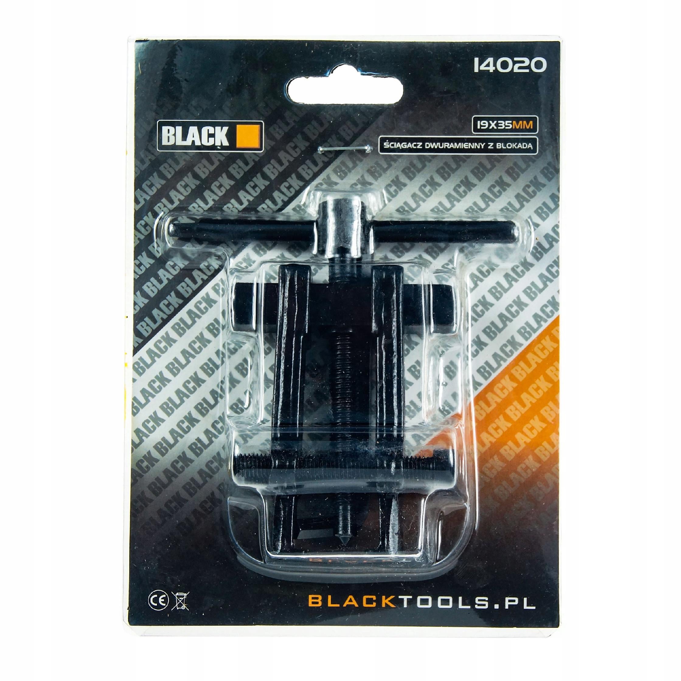 2-Arm Bearing Puller 38-65 mm Black