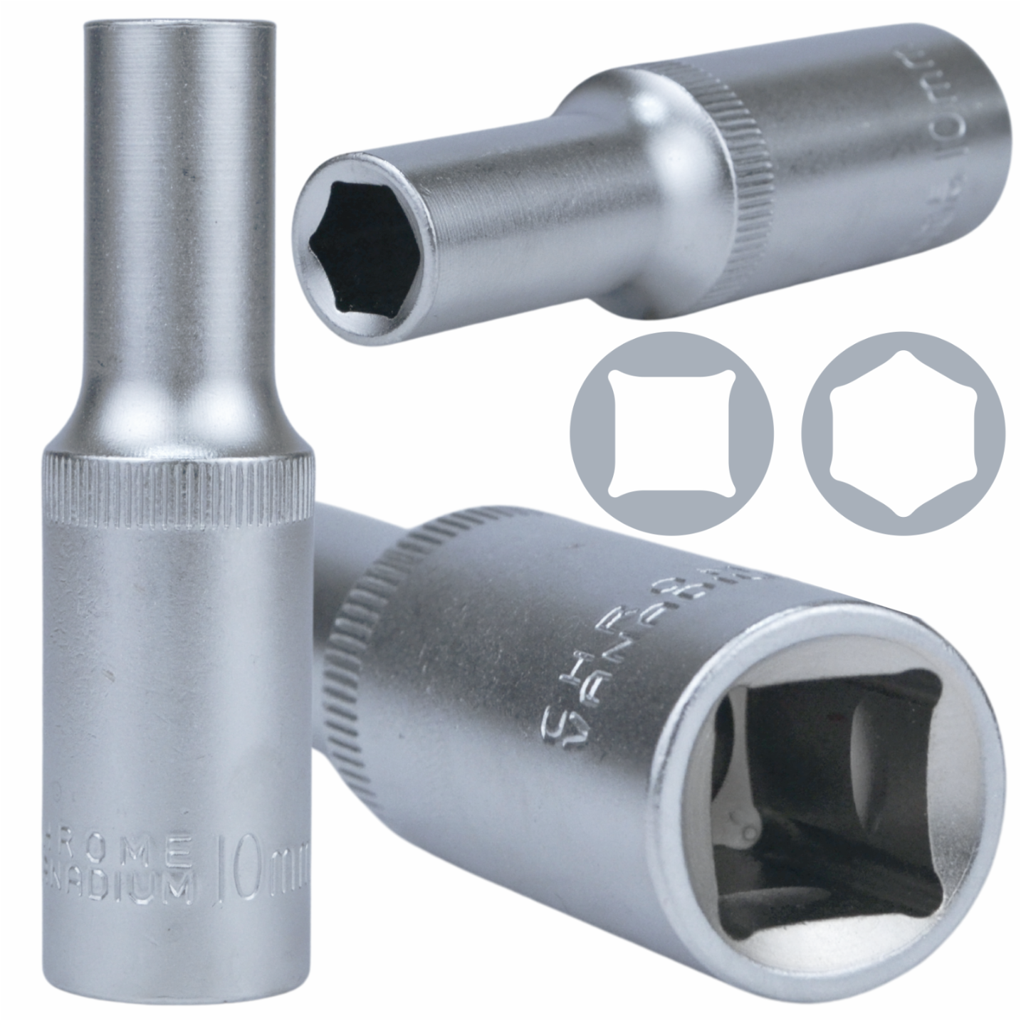 10mm 1/2" pikk padrun