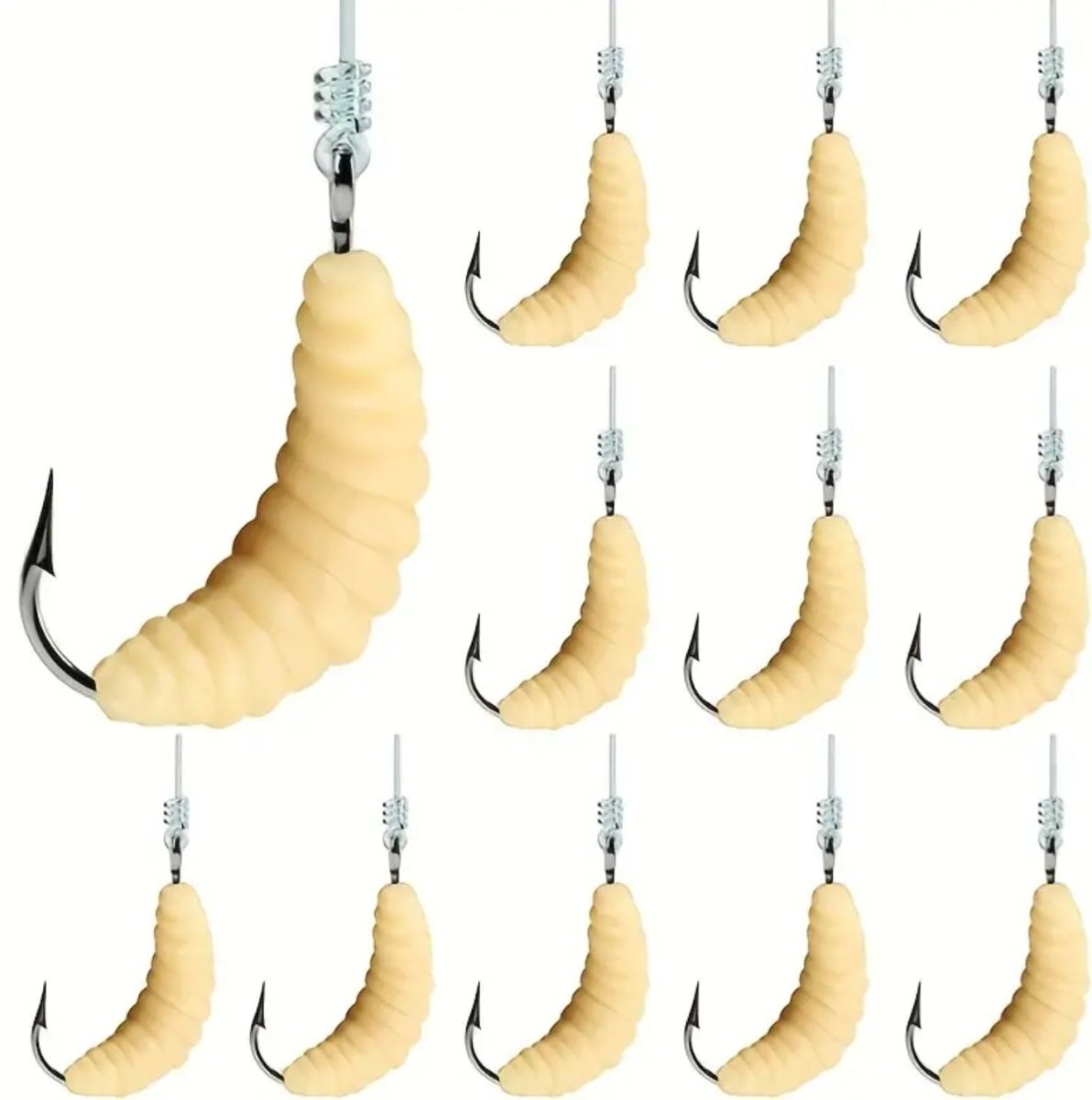 50 tk Pehme bioniline ussileiva sööt kalapüügiks (50 tk)