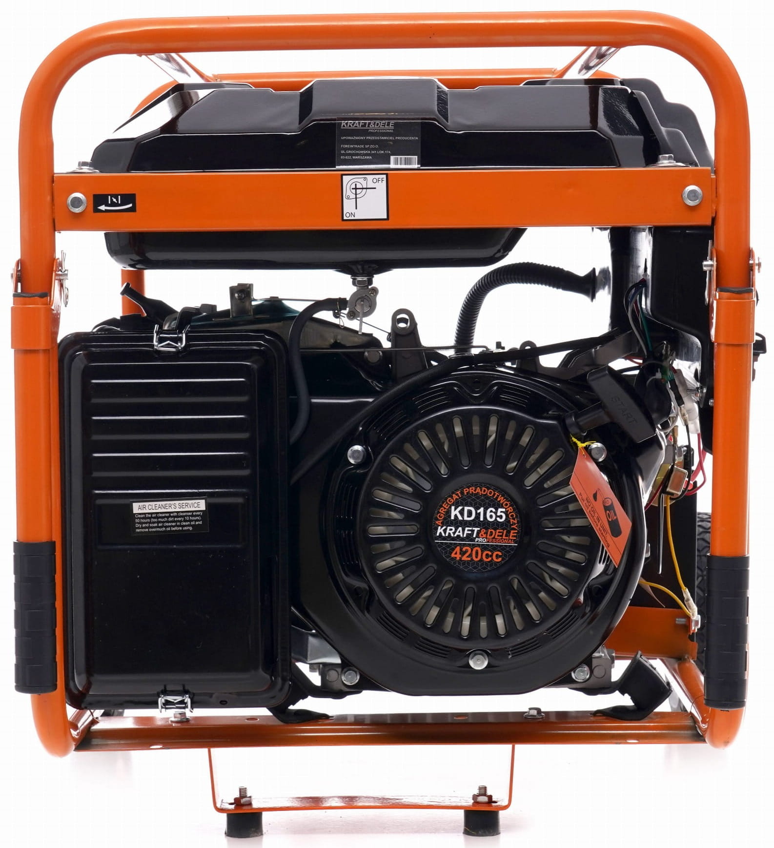 5500W Generator 12/230V/380V KD165