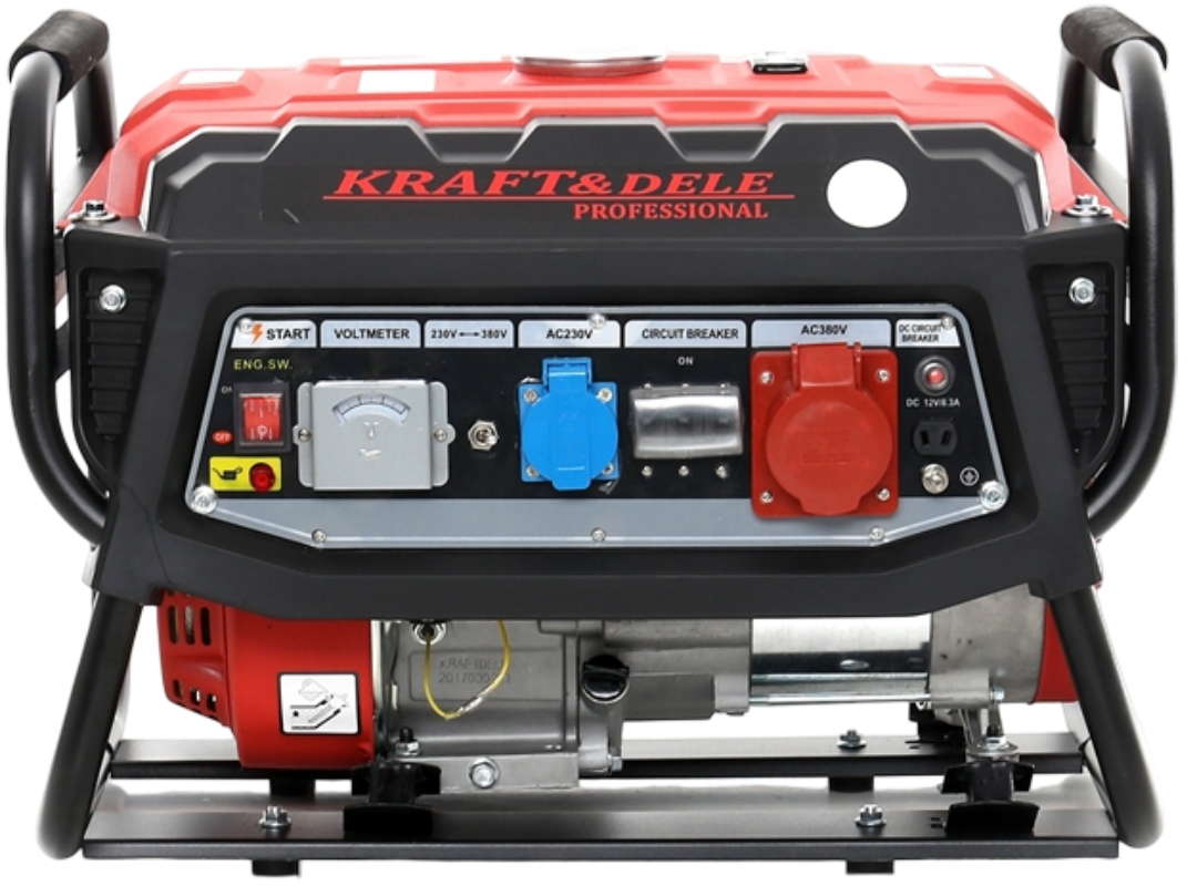 3000W generaator 12/230/380V KD137