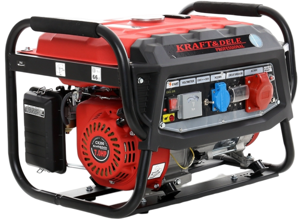 3000W generaator 12/230/380V KD137