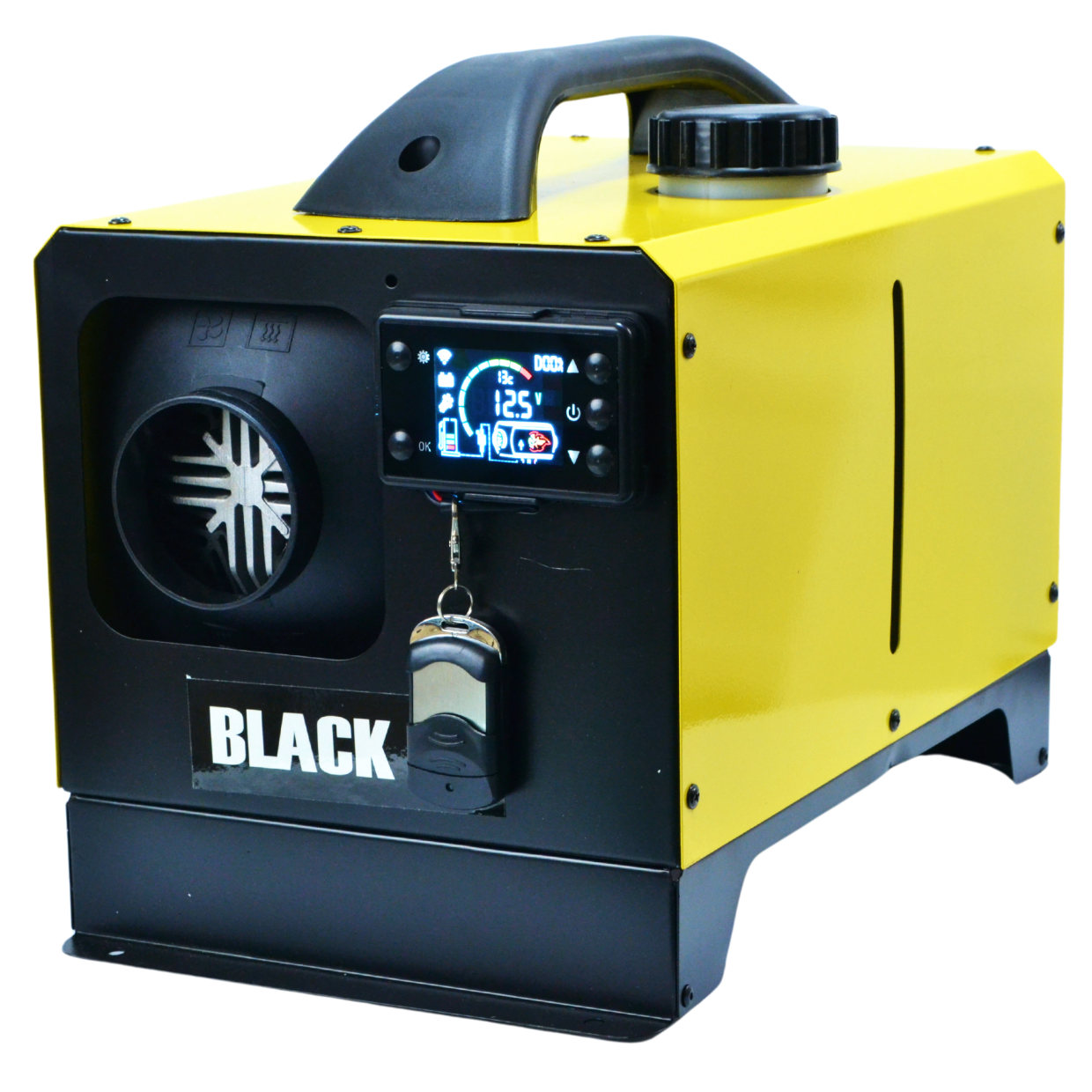 Webasto põlemisõliga soojendi 6KW 12/24V 230V Black