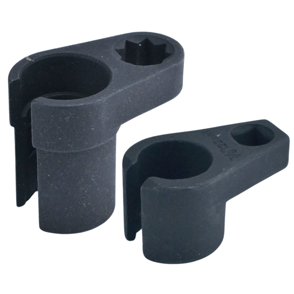 Black 5-Piece Wrench Tool Set for Servicing Lambda Sensor Probes (C40)