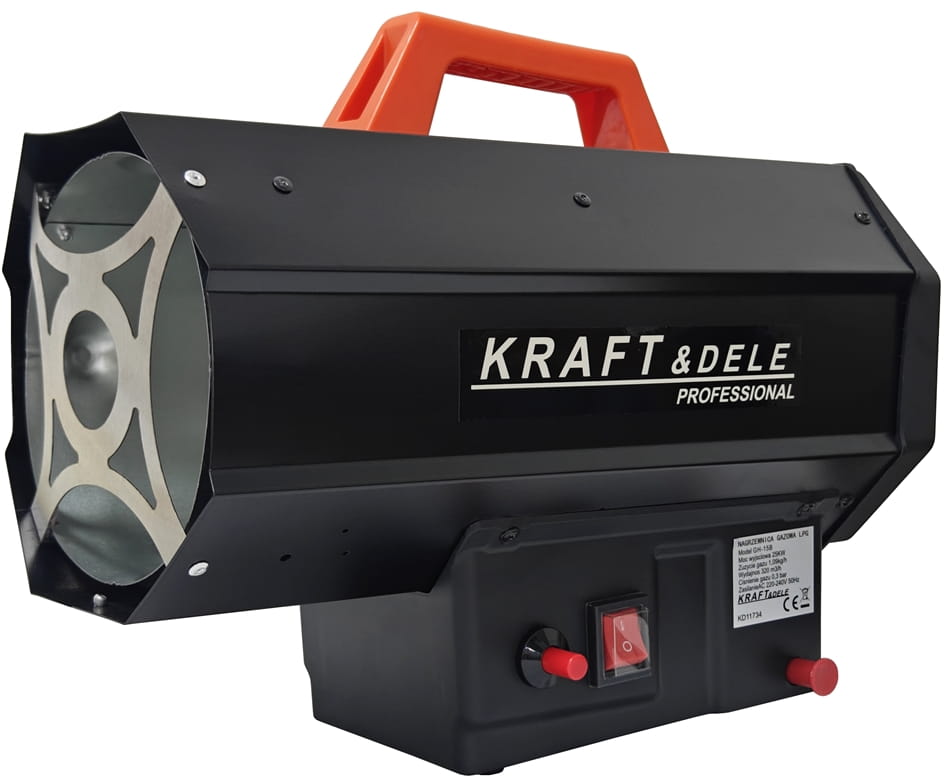 Gas heater 25kW + regulator KD11734