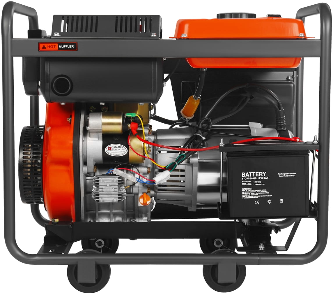 Diesel Generator 7kW 230/400V KD3243