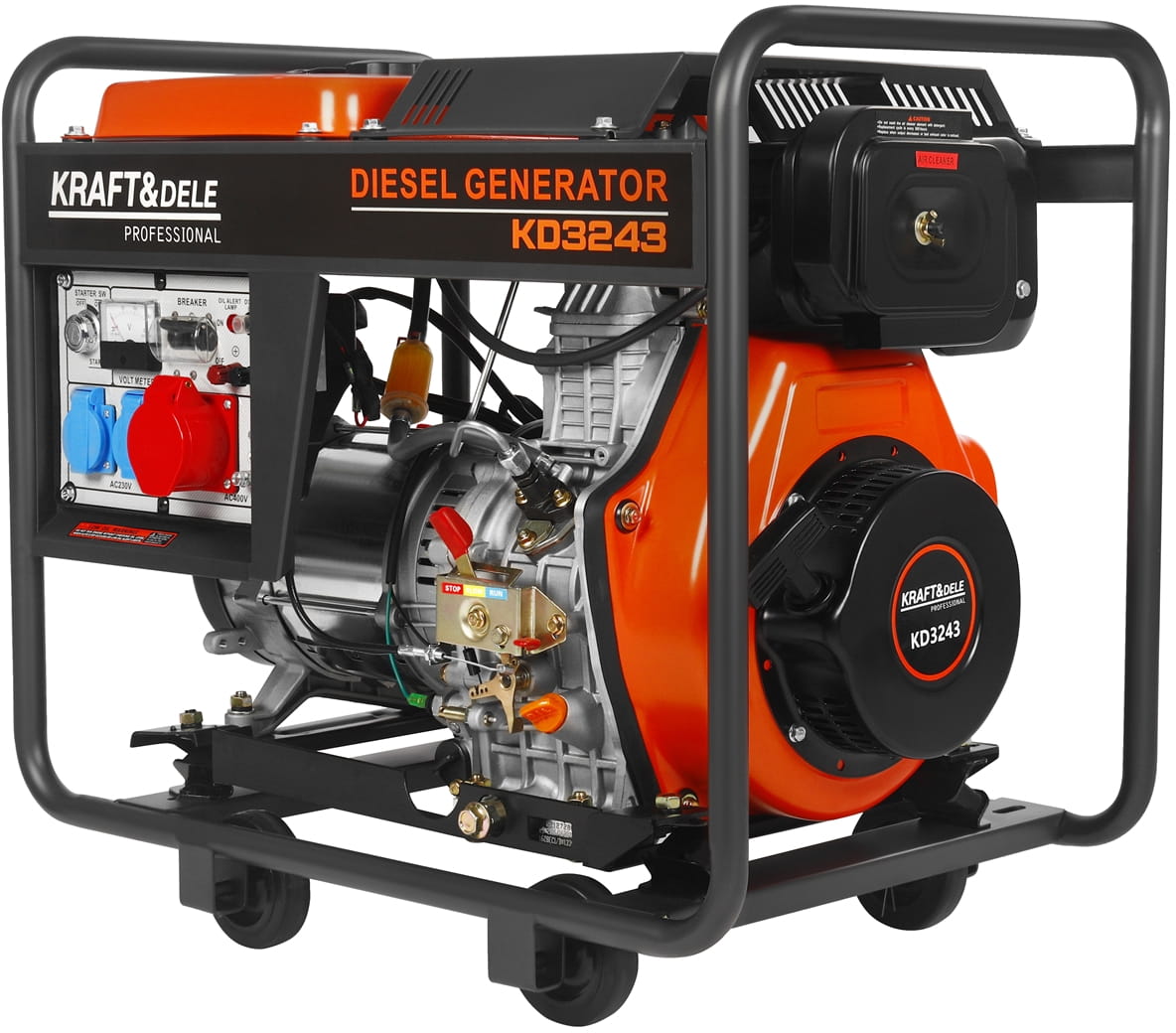 Diesel Generator 7kW 230/400V KD3243
