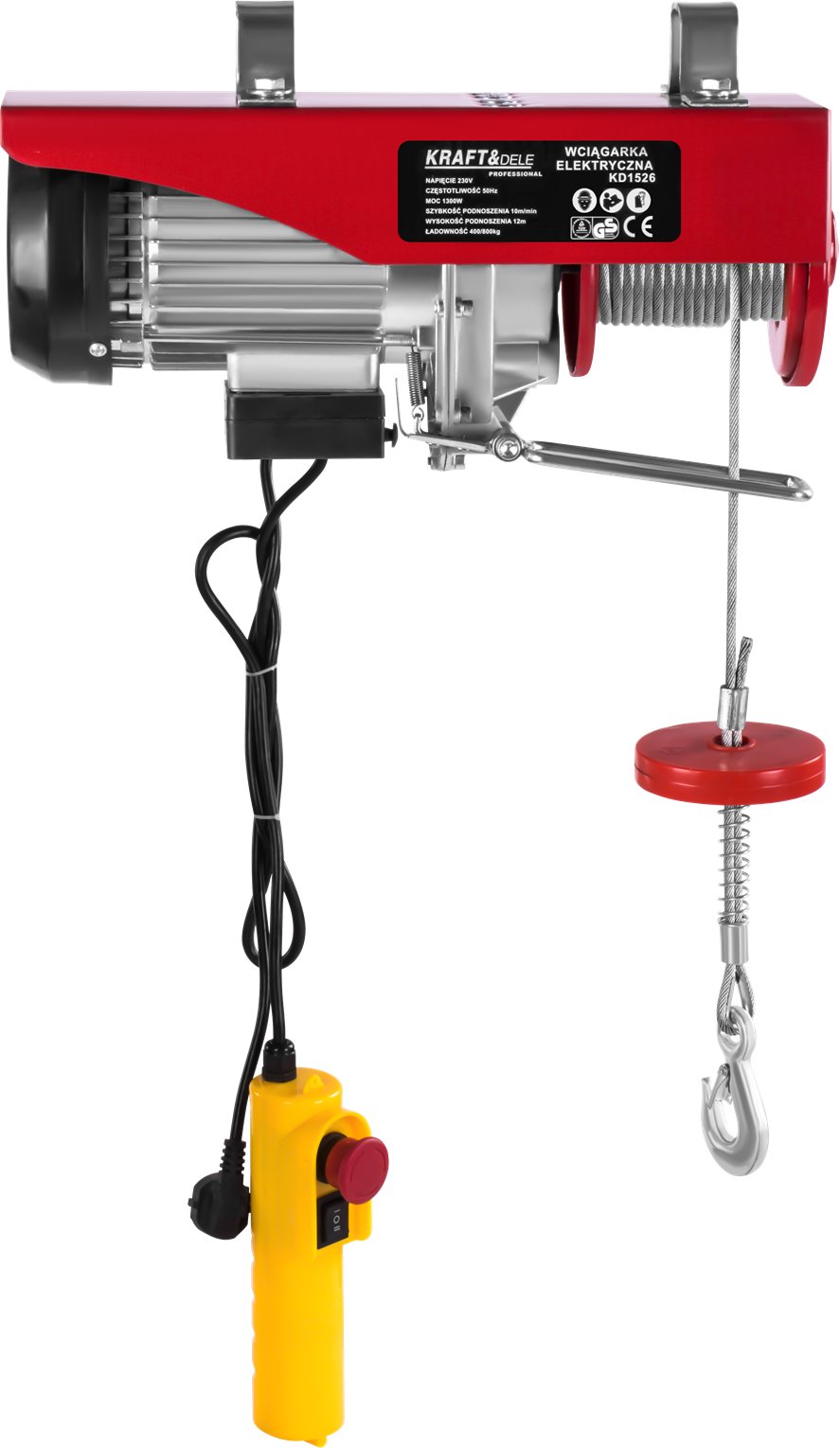 Electric Cable Winch 800kg KD1526