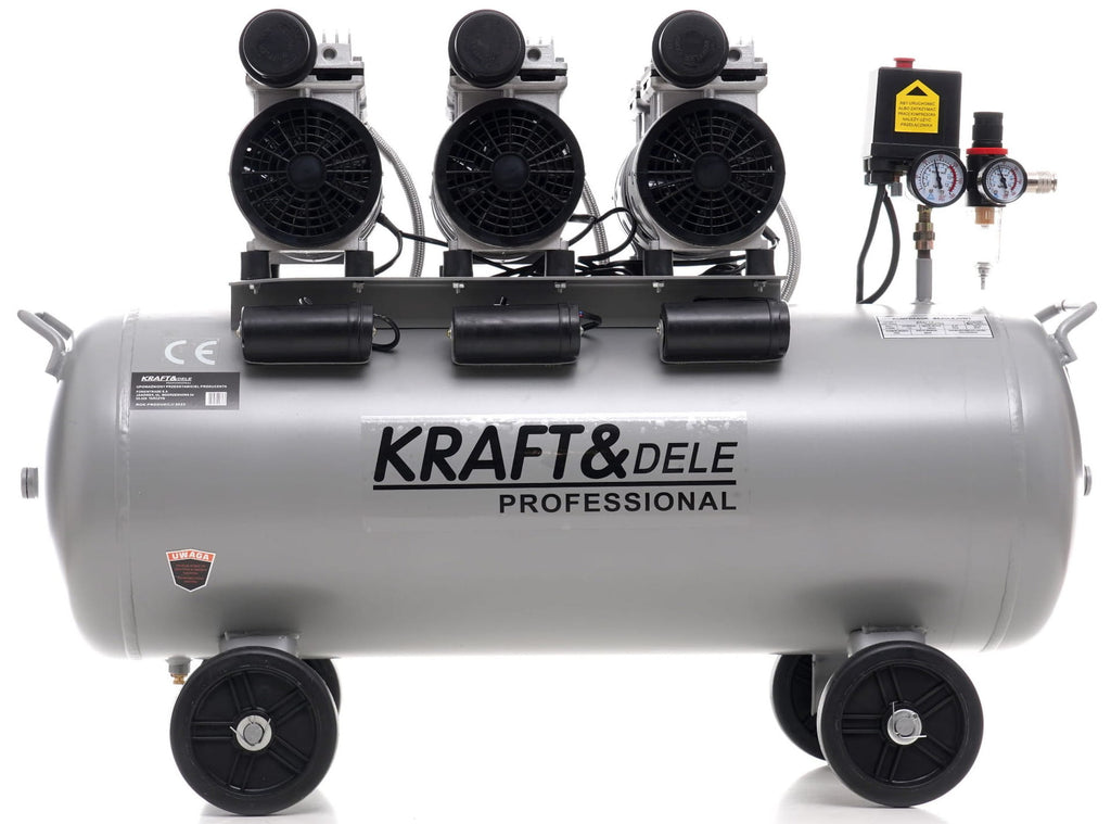 Oil-free compressor 100L 3 x 1500W KD1397