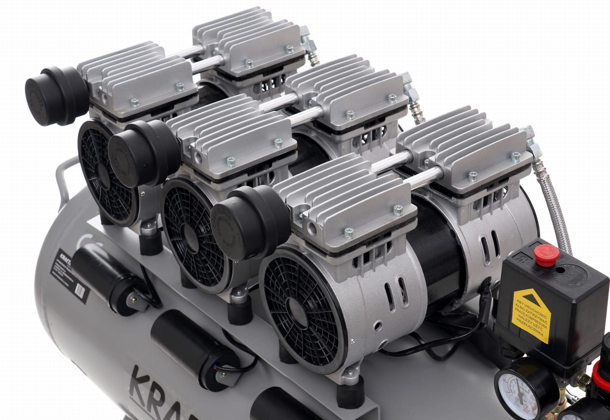 Oil-free compressor 100L 3 x 1500W KD1397