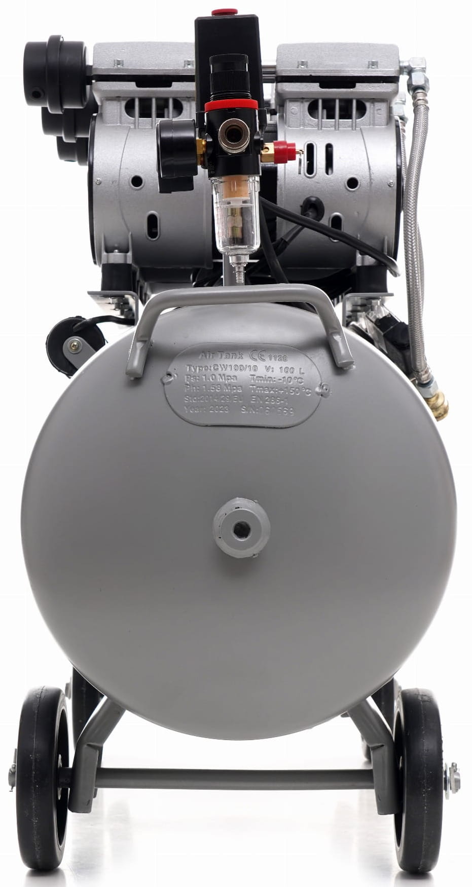 Oil-free compressor 100L 3 x 1500W KD1397