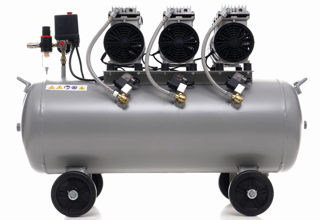 Oil-free compressor 100L 3 x 1500W KD1397