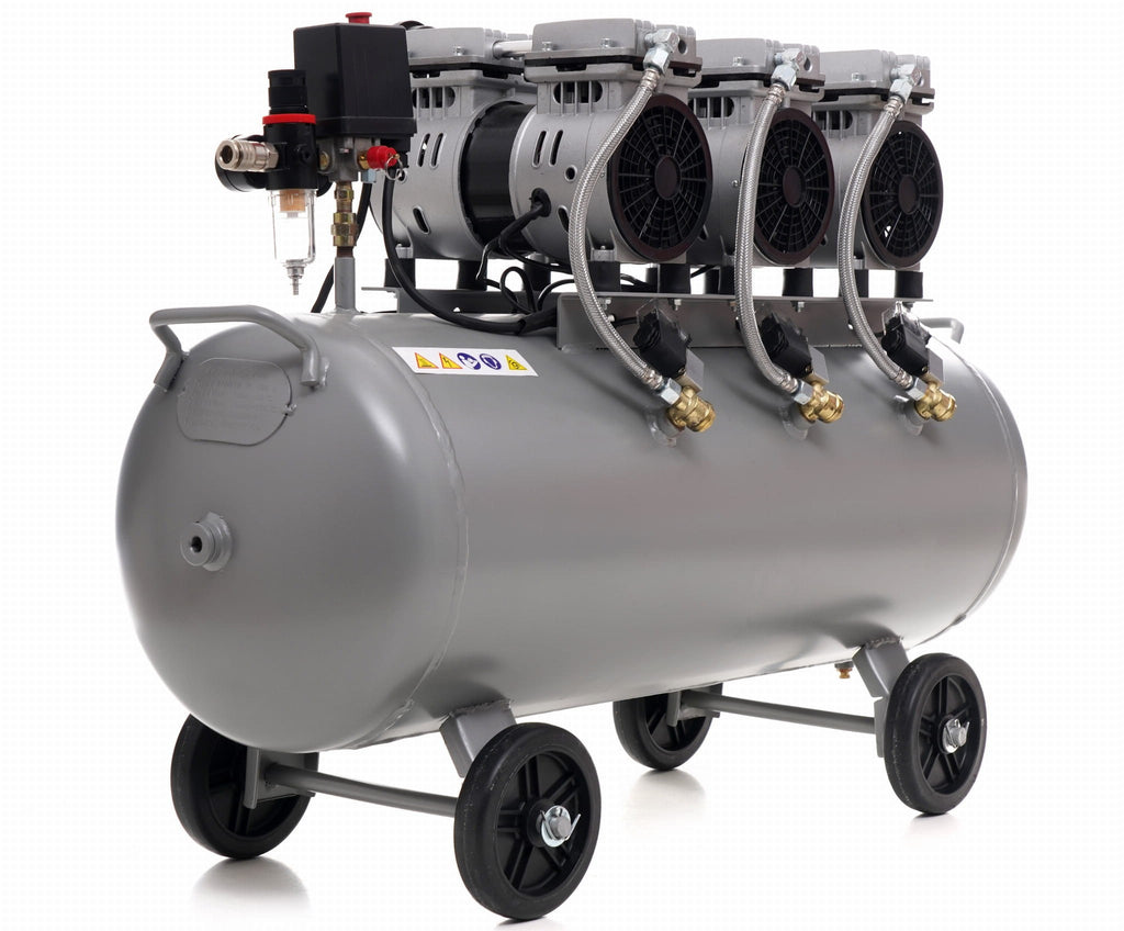 Oil-free compressor 100L 3 x 1500W KD1397